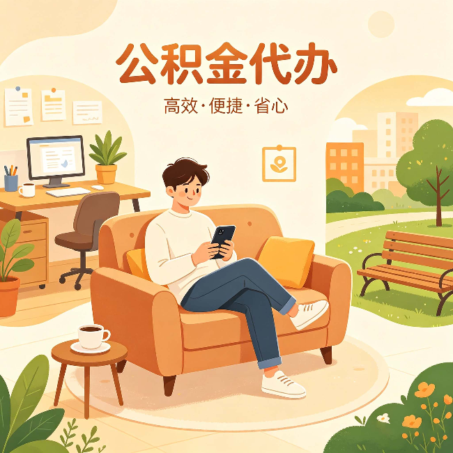 佛山公积金代办:找人办不是懒,是算清了这笔账
